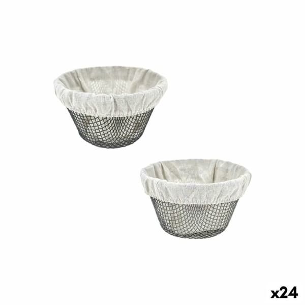 Brödkorg Metall 18 x 18 x 10 cm (24 antal)