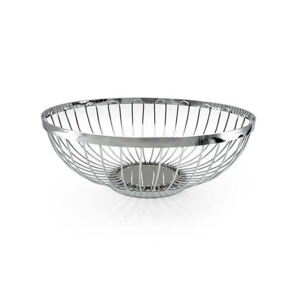 Brødkurv My Bar Sølv Metall 25,5 x 9,5 cm (12 enheter)