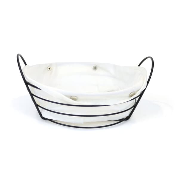 Brödkorg My Bar Vit Metall 26 x 23,5 x 11,2 cm (12 antal)