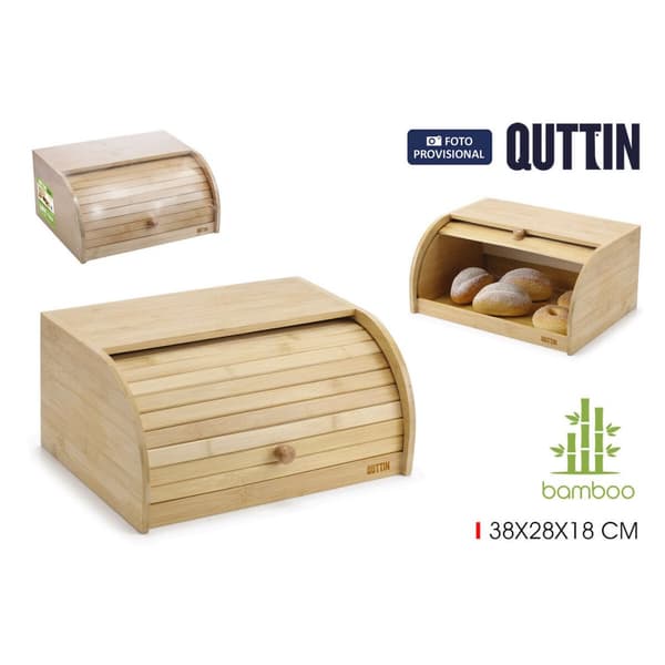 Brödkorg Quttin Bambu 38 x 28 x 18 cm (4 antal)