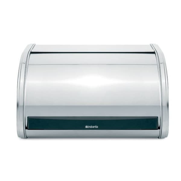 Brödlåda - Brabantia - 339585 - Skjutlock - Högkvalitativt stål - Medium