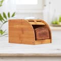 Miniatyrbild 5 av 6: Brödbox - Relaxdays - 10024208 - Bambuträ - Skjutlock - 27x20,2x18,2 cm