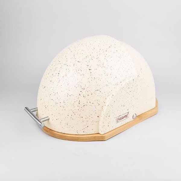 Brödlåda - Maestro - MR-1678-BR - Skjutlock - Modern design - Beige