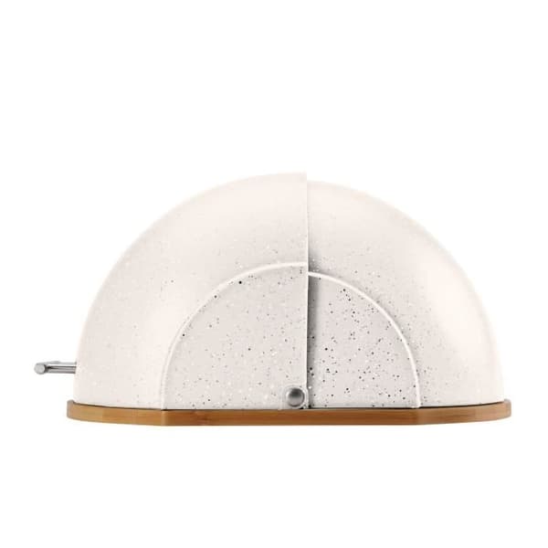 Brödlåda - Maestro - MR-1678-BR - Skjutlock - Modern design - Beige