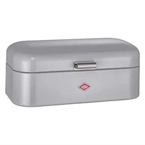WESCO Grandy Brödkorg i sprutlackerad stålplåt 42,0 x 23,0 x 17,0 cm Grå, Grå, 42,0x23,0x17,0 c 235 201-7
