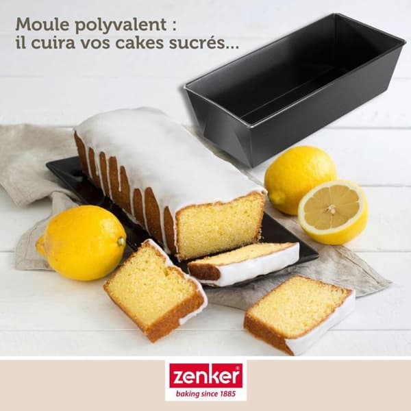 Brödform - Zenker - 3975 - 30 cm - Non-stick - Stål