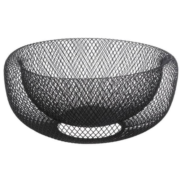 Korg - Design - Svart Mesh - 27cm - Metall - Blandad Vuxen