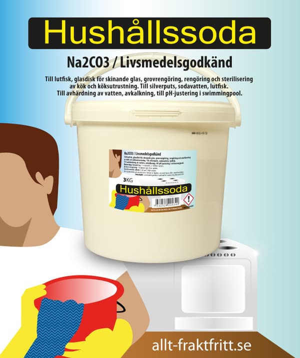 Hushållssoda 3 KG