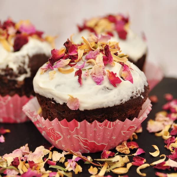 Blomster til Flower Raj kagen - 10g spiselige blomster