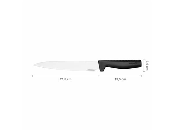 Fiskars 1051760, Lihaveitsi, 21,6 cm, Ruostumaton teräs, 1 kpl