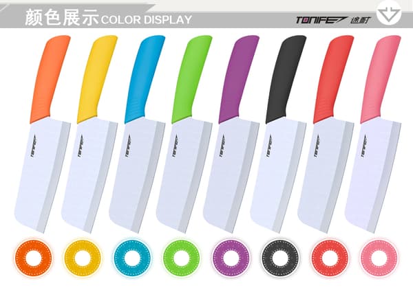 Tonife Zirconia Ceramic Kitchen Knife - 6" Kitchen knife
