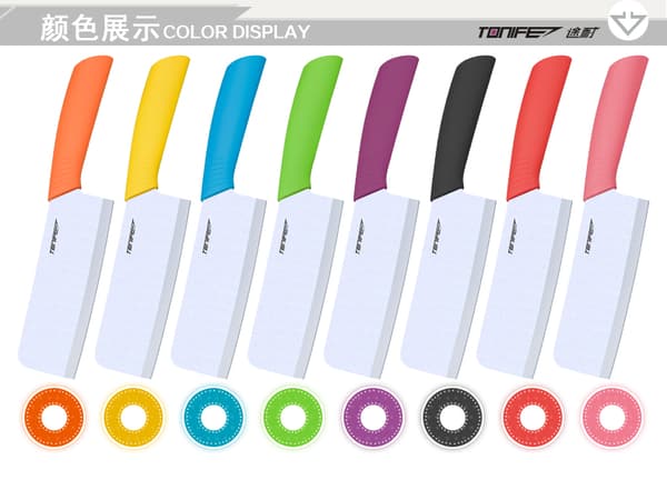 Tonife Zirconia Ceramic Kitchen Knife - 6,5" Kitchen knife