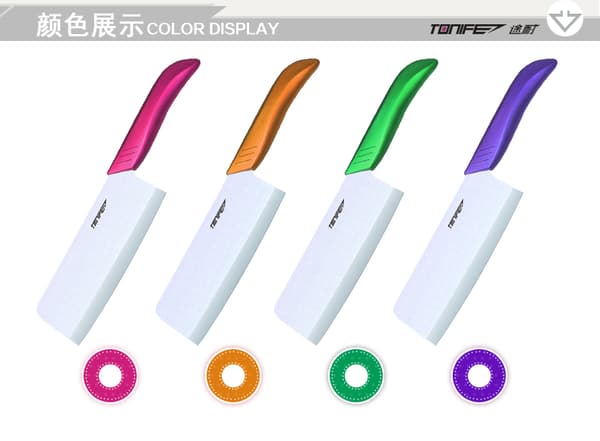 Tonife Zirconia Ceramic Kitchen Knife - 6,5" Kitchen knife