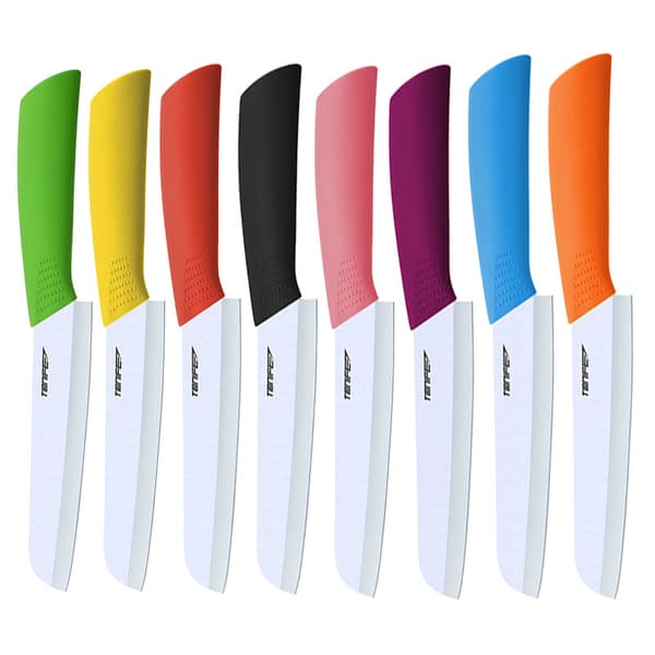Tonife Zirconia Ceramic Kitchen Knife - 6" Bread knife
