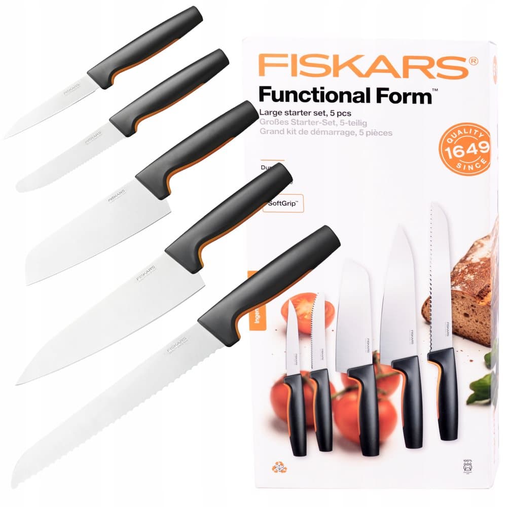 FISKARS - SET MED 5 KNIVAR
