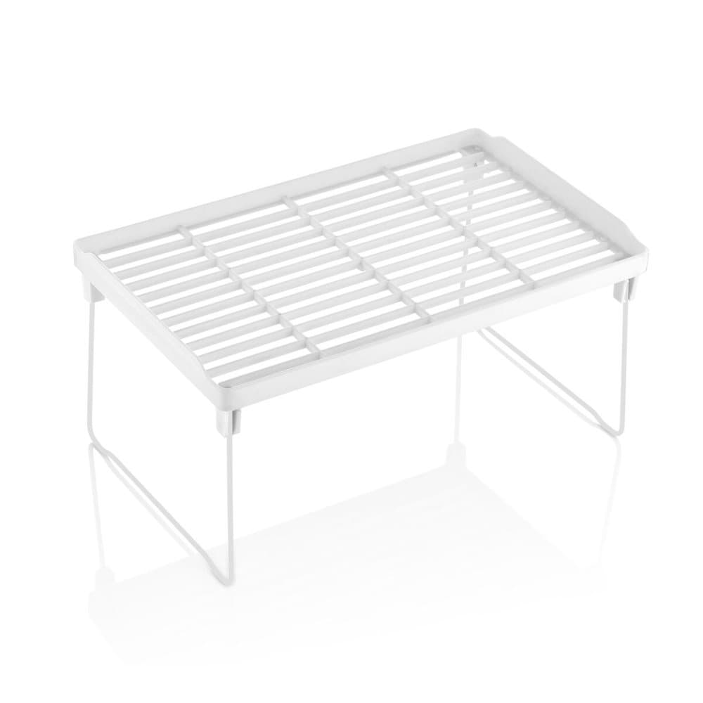 Hopfällbar hylla Confortime Vit (37,5 x 23 x 19 cm)