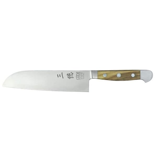 Güde X746/18 - KVM SWITCH - Santoku Messer Serie Alpha Olive Länge: 18cm Von