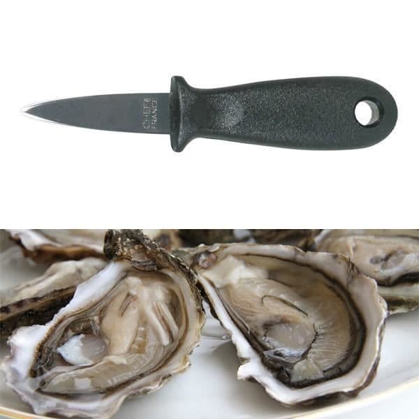 Ostronkniv 16 cm blad i rostfritt stål