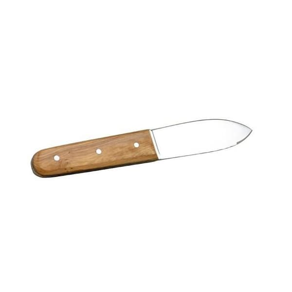 Specialkniv för att försiktigt öppna dina pilgrimsmusslor utan att ta risken att skada dem.