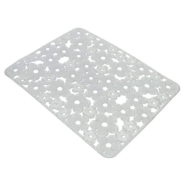 Dreneringsstativ for kjøkkenvask Metaltex Rektangulær PVC Gjennomsiktig (30 x 40 cm)