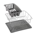 Miniatyrbilde 3 av 5: Dreneringsstativ for kjøkkenvask Metaltex Grå (35 x 30 x 11 cm)