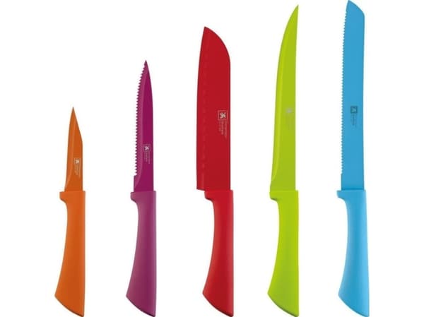 Richardson Sheffield Love Colour - 5 pc Knife set in mail order box