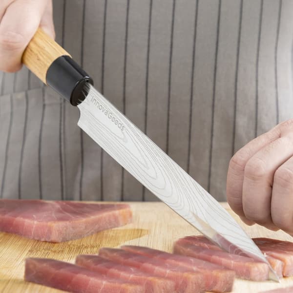 Sæt med knive med professionel bæretaske Damas·Q InnovaGoods