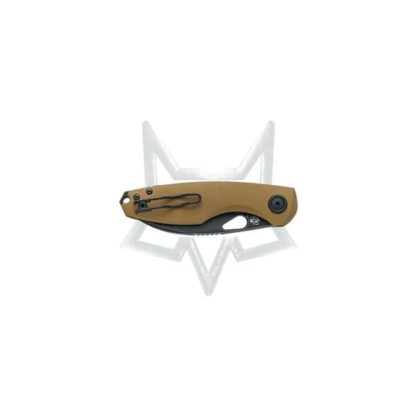 Kilin Fox - Vox Km Chilin Knife i N690 rostfritt stål PTFE tvättad, aluminium eller grönt handtag