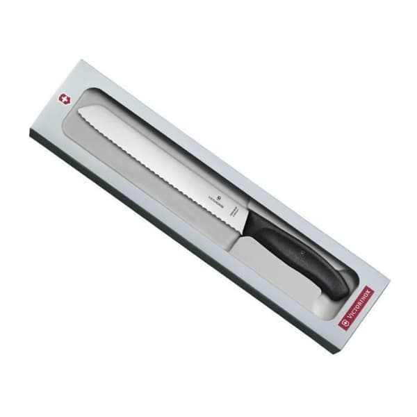Santoku kniv - VICTORINOX - 17 cm rostfritt stål bikakeblad - rosa fibrox handtag