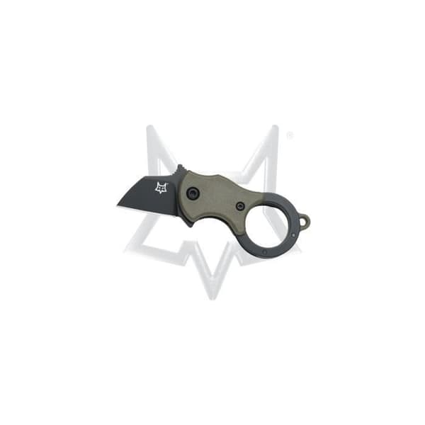 Fox mini ta-vikning. Handl-1.4116 INOX ST. Hydro svart. Bld