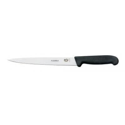Professionell filékniv - Victorinox - 15 cm - Svart - Rostfritt stål