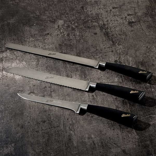Elegance Set med 3 svarta skinkknivar - Berkel