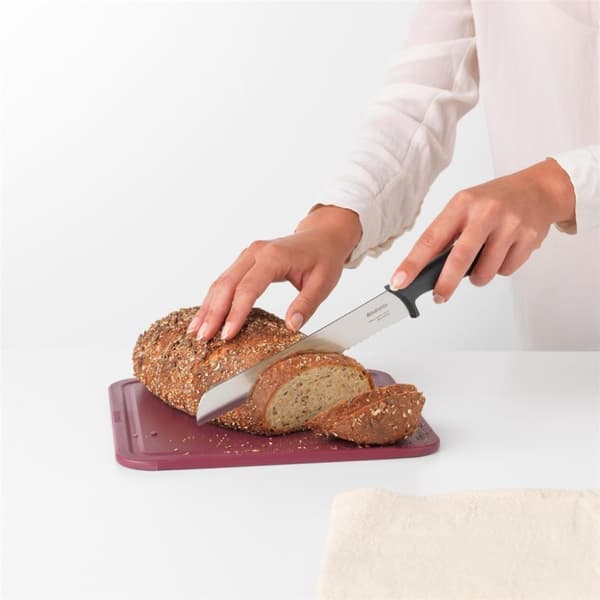 Brabantia Tasty+ Brødkniv 33 cm Mørkegrå