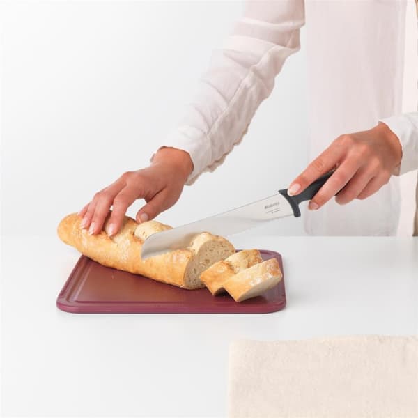 Brabantia Tasty+ Brødkniv 33 cm Mørkegrå