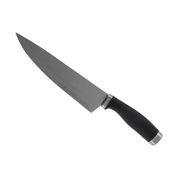 Kökskniv Kinvara KT11-5603-01 Svart Silvrig Rostfritt stål Plast 5 x 2 x 33 cm (12 antal)