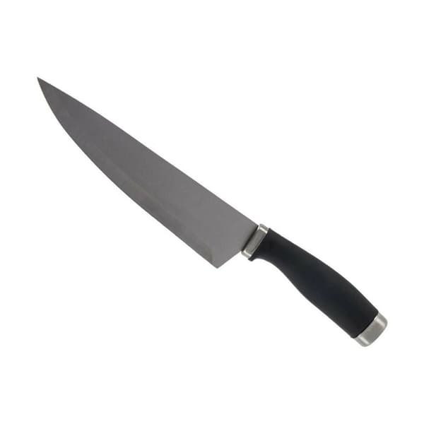 Kökskniv Kinvara KT11-5603-01 Svart Silvrig Rostfritt stål Plast 5 x 2 x 33 cm (12 antal)