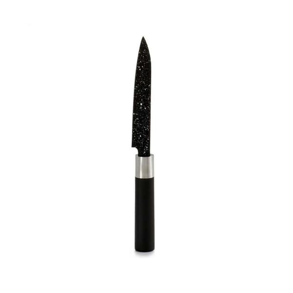 Kökskniv Kinvara KT11-5604M05 Svart Rostfritt stål Plast 2,5 x 24 x 2,5 cm Marmor (12 antal)