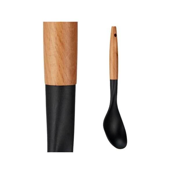 Slev Kinvara KT190072-4 PBT Svart Naturell Trä 7 x 33,5 x 3,5 cm (12 antal)