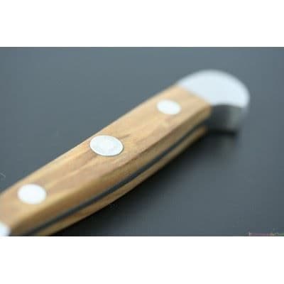 Skalkniv 8cm smidd Alpha Olive GÃ¼de