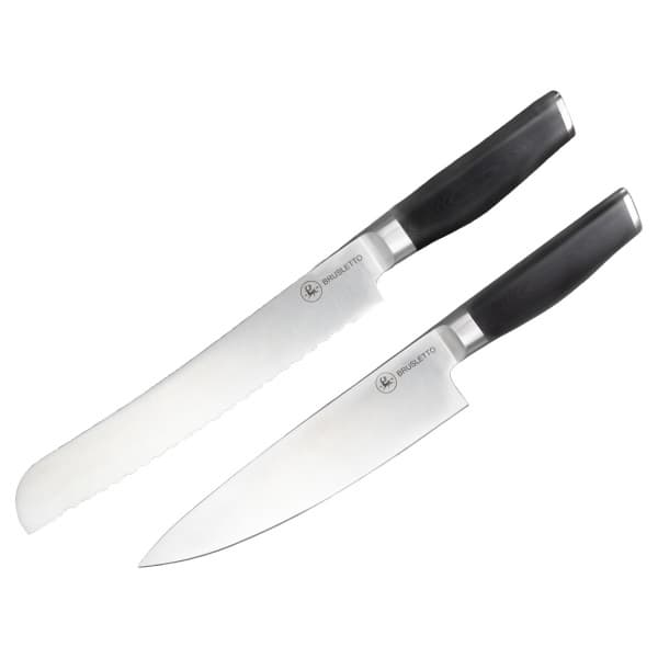 Brusletto Bread Knife 23cm & Chef's Knife 20cm - Brusletto