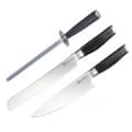Miniatyrbillede 1 af 3: Brusletto Knife Set Bread, Chef's Knife & Honing Steel - Brusletto