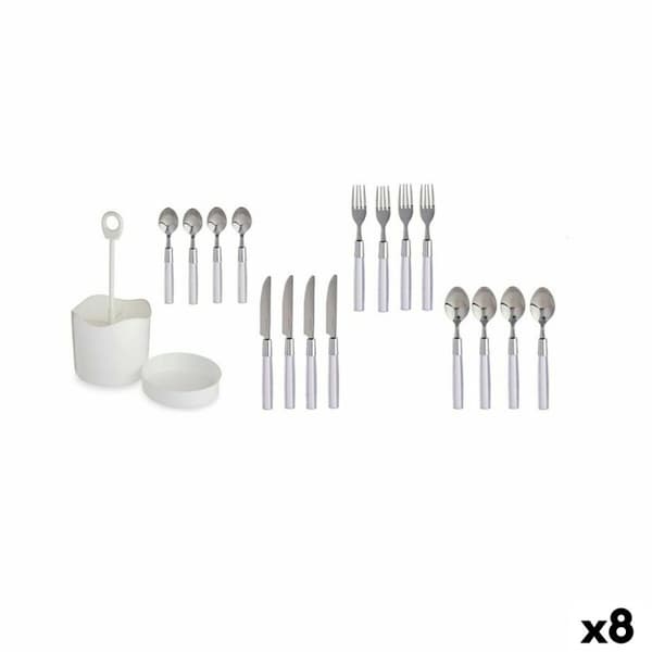 Bestickset Kinvara HQ233H10 Vit Rostfritt stål (8 antal)