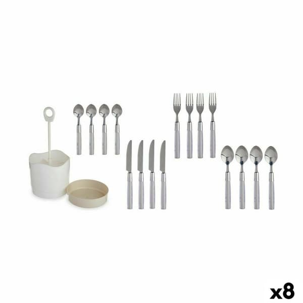 Bestickset Kinvara HQ223H10 Grå Rostfritt stål (8 antal)