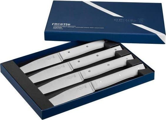 Opinel bordknivsett fasett 4 deler hvit (002499)