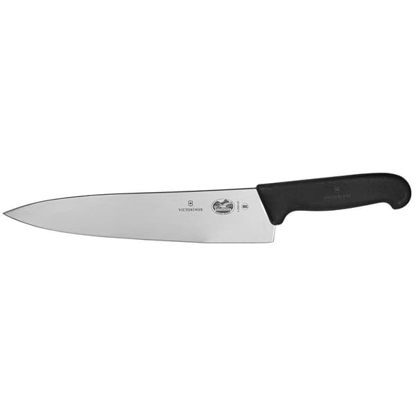 Victorinox Veitsi Fibrox Carving 25 Cm Musta,Hopeinen
