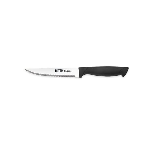 Sahateräinen veitsi Quttin Black 11 cm (36 Osaa)