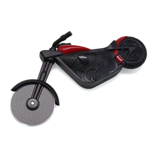 INF Motorcykel pizzaskärhjul, rostfri pizzakniv Flerfärgad