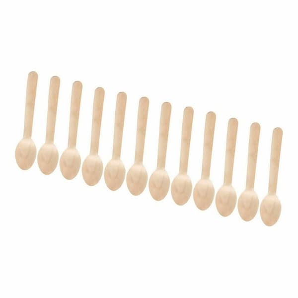 Engangsbestik Træ 36 Enheder 16 x 3,3 x 1,7 cm