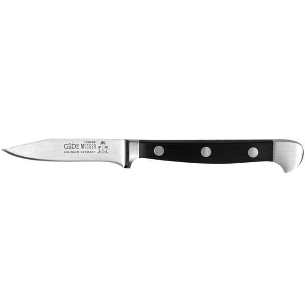Gude Kniv Alpha Vegetable 8 Cm Pom Sort,Søvfarvet