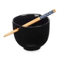 Pikkukuva 2 / 4: Kulho Kinvara B10067A-N Musta Bambu 24 x 10,7 x 13,3 cm Hammastikut asiatico/oriental (12 osaa)